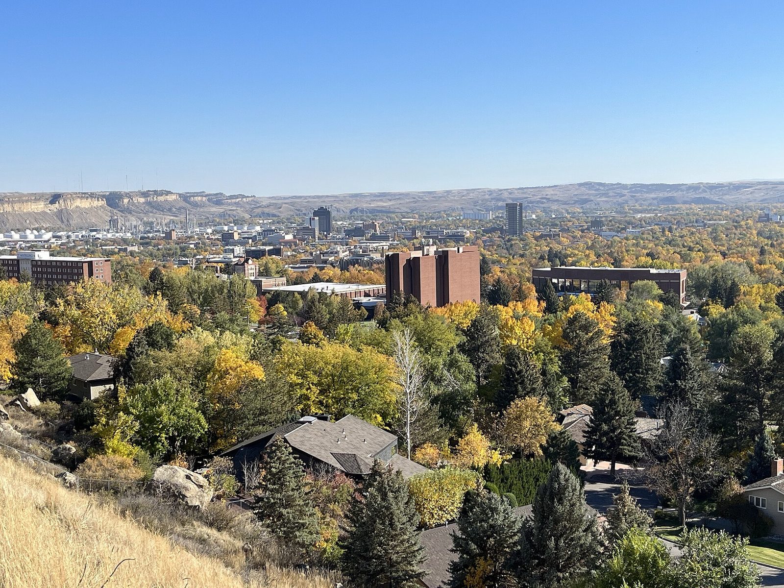 Winning With AI live seminar in Billings, Montana with views of the Rimrocks and downtown business district