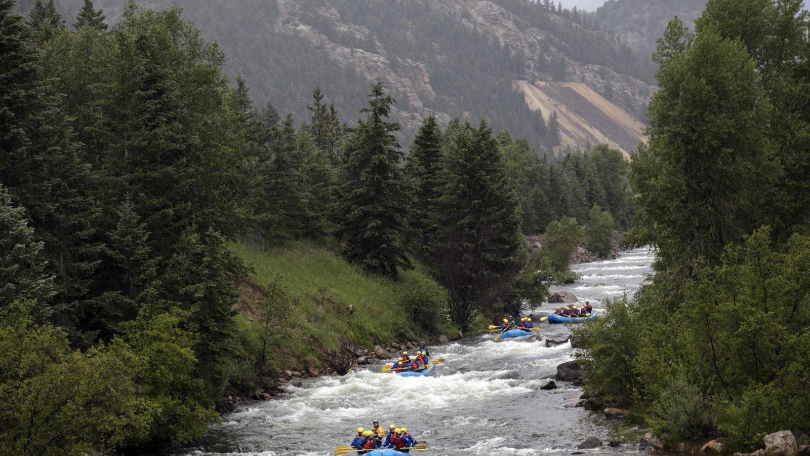 Live seminar in Idaho Falls, Idaho with views of regional landscape, Snake River, and medical facilities