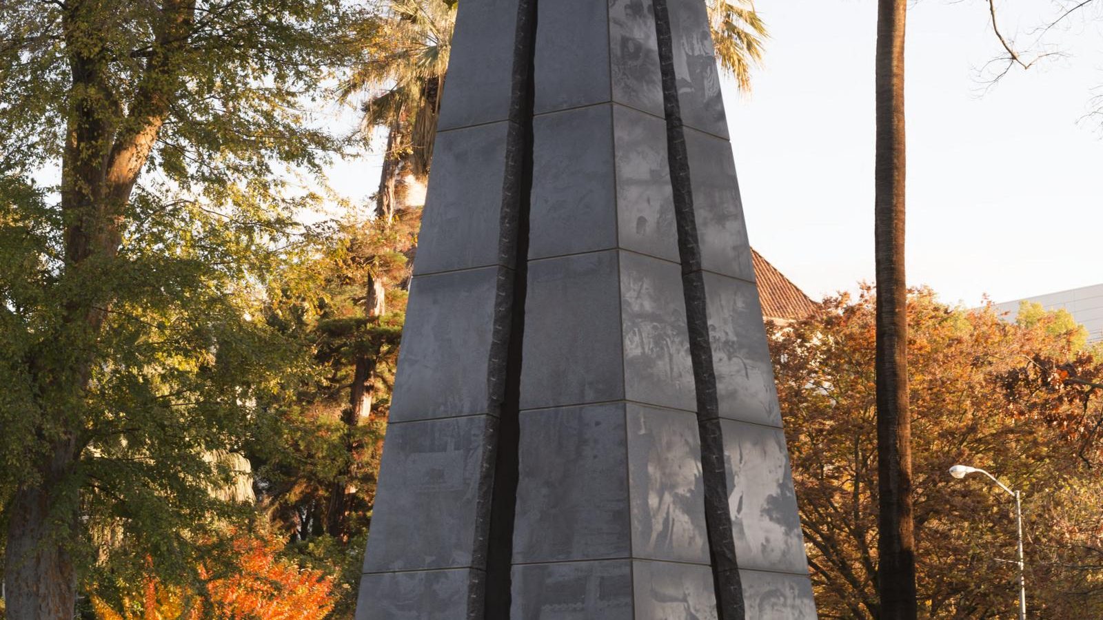 The California Veterans Memorial, on the state capitol grounds in Sacramento, California