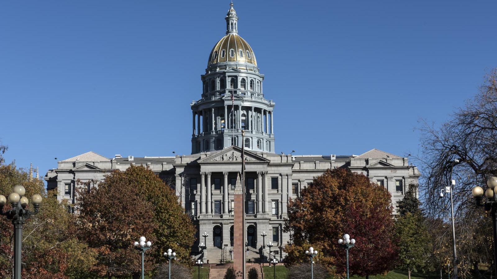 The Colorado State Capitol in Denver, Colorado
