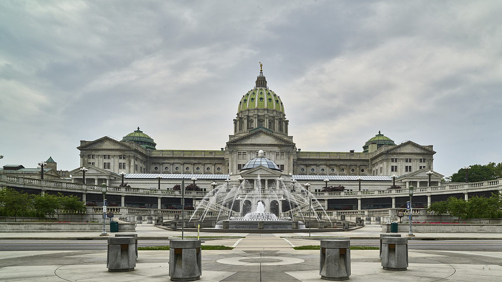 The Pennsylvania State Capitol in Harrisburg